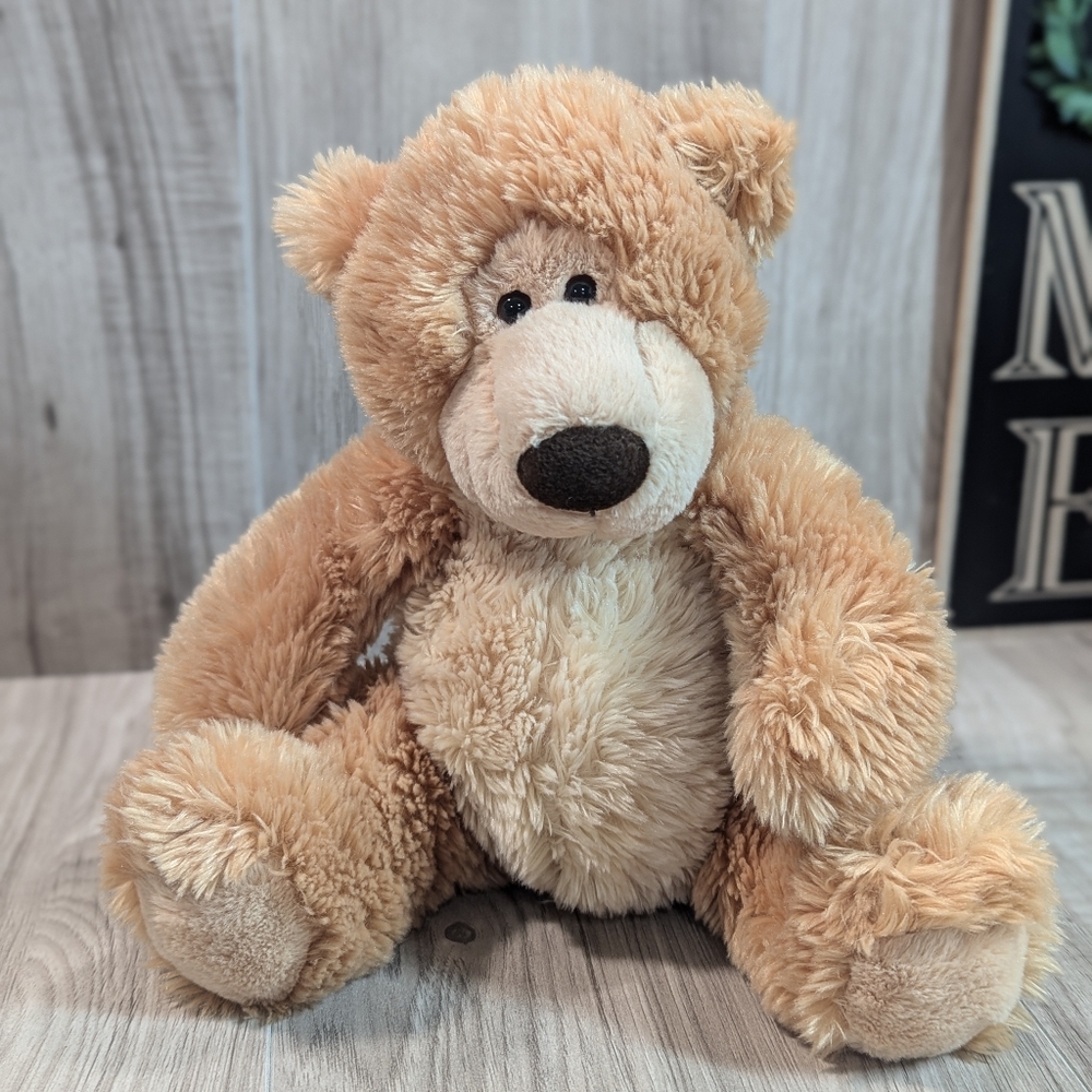 Aurora 10” "Luv To Cuddle" Teddy Bear Brown Plush Stuffed Animal Lovey Soft